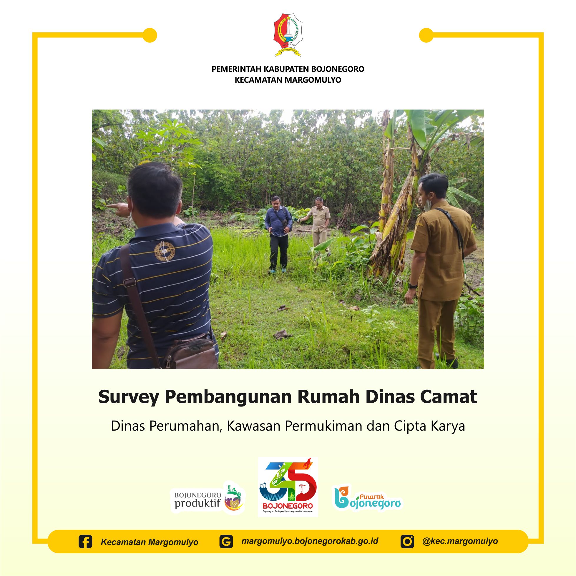 Survey Lokasi Pembangunan Rumah Dinas Camat