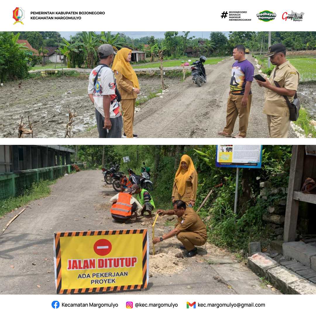 Monitoring Perkembangan Progres Kegiatan BKKDesa Se-Kecamatan Margomulyo