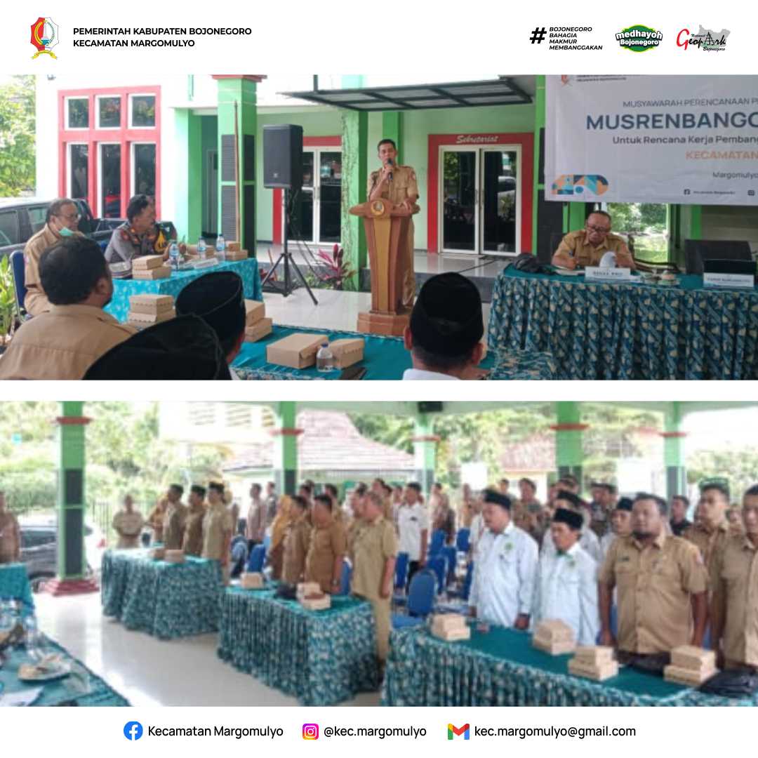 Musrenbangcam Margomulyo, Mengacu 9 Program Prioritas Kepala Daerah