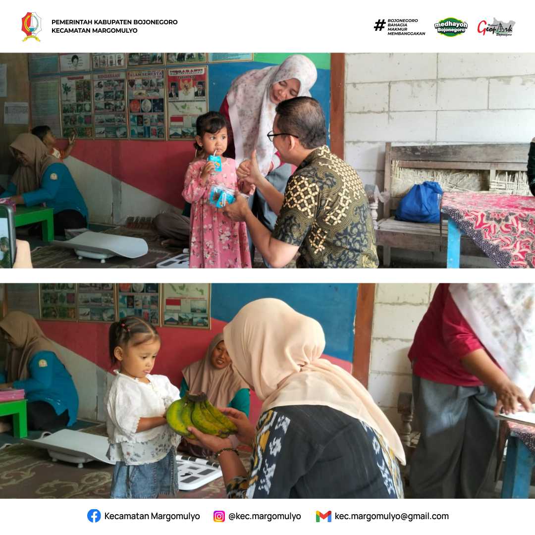 Upaya Turunkan Angka Stunting, Kecamatan Margomulyo Luncurkan Inovasi JPS (Jimpitan Peduli Stunting)