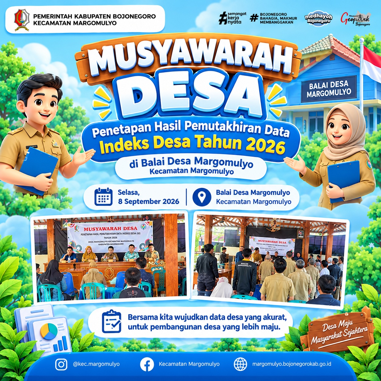 Musdes Margomulyo Tetapkan Data Indeks Desa 2026, Perkuat Dasar Pembangunan yang Tepat Sasaran