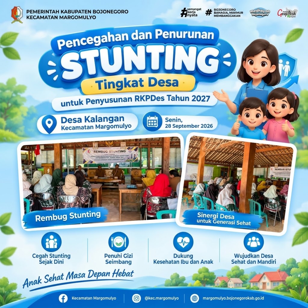 Rembug Stunting Desa Kalangan, Dorong Pencegahan dan Penurunan Stunting dalam RKPDes 2027