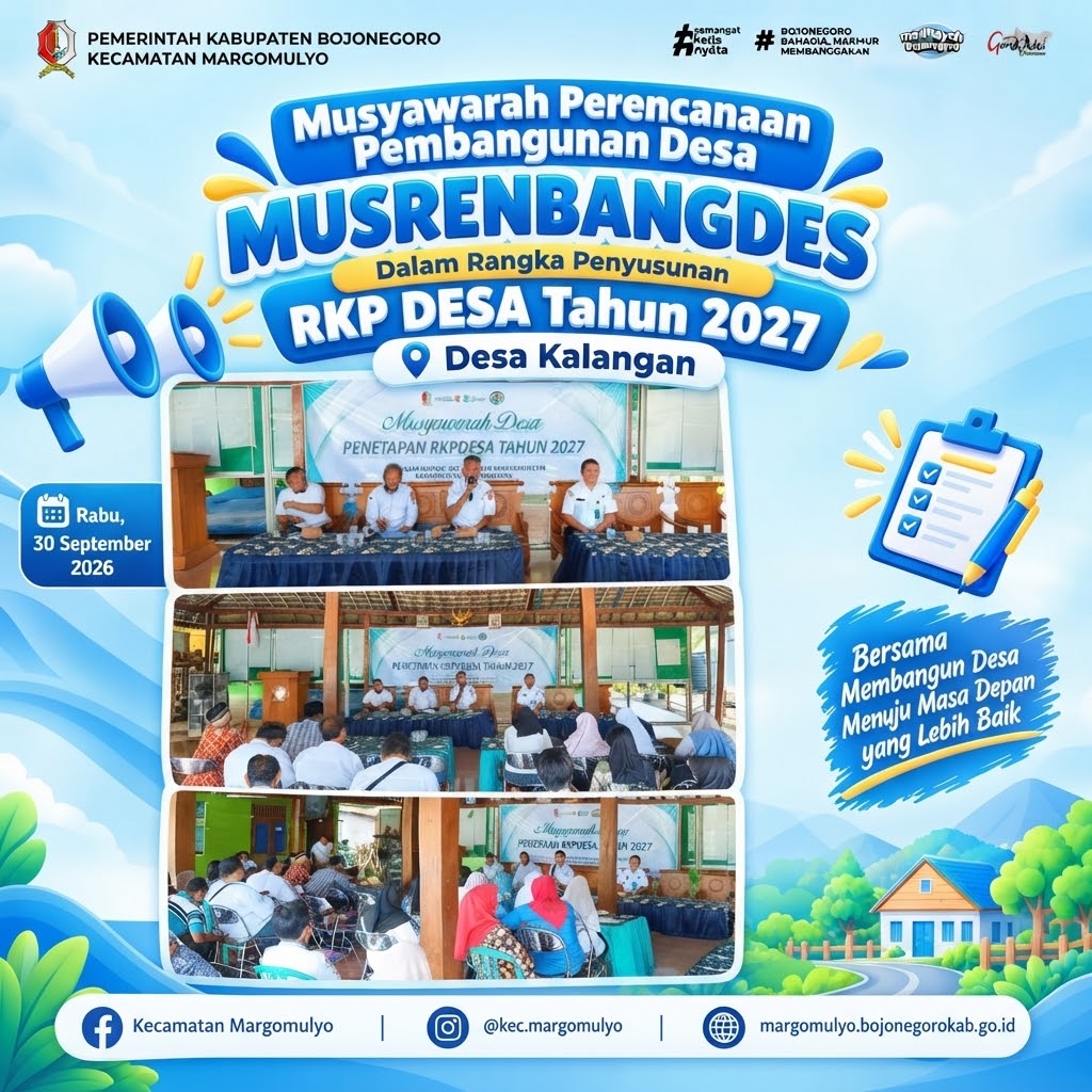 Musrenbangdes Desa Kalangan Bahas Penyusunan Rencana Kerja Pemerintah Desa Tahun 2027