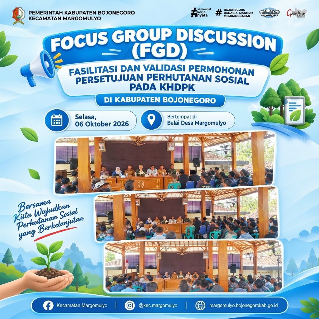FGD Perhutanan Sosial di Margomulyo, Dorong Pengelolaan Hutan Berkelanjutan