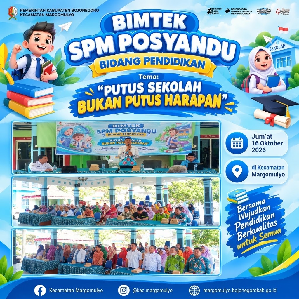 Bimtek SPM Posyandu Bidang Pendidikan: Putus Sekolah Bukan Putus Harapan, Wujudkan Masa Depan