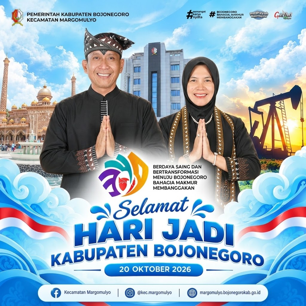 Hari Jadi Bojonegoro 2026: Kecamatan Margomulyo Dukung Transformasi Menuju Daerah yang Makmur